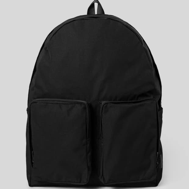 아미아칼바 개버딘 백팩 블랙