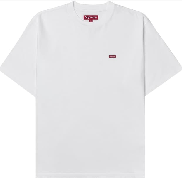슈프림 스몰 박스 티셔츠 화이트 XL - 24ss