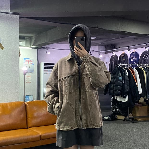 에스피오나지 워싱 투에이 데님 자켓 B2740