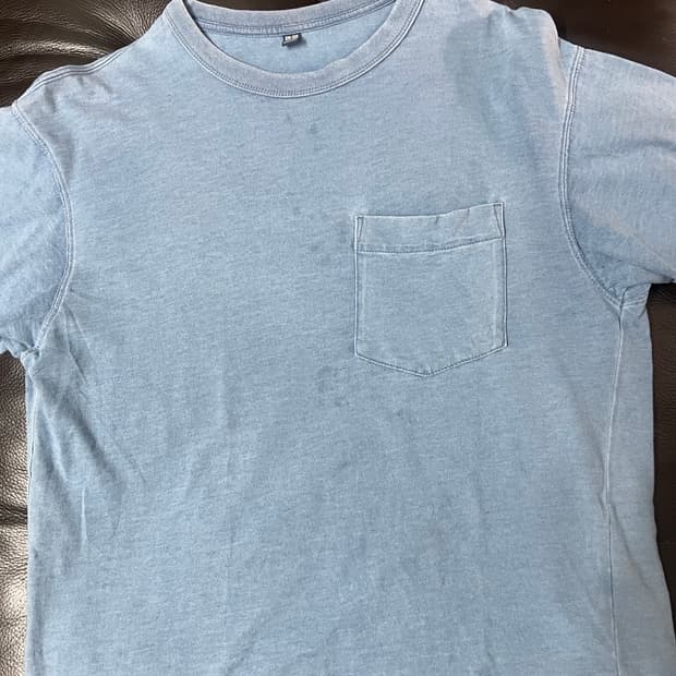 일본 유니클로 워시드 반팔