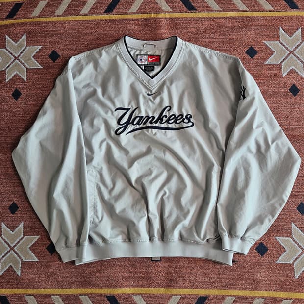 나이키 뉴욕양키스 어웨이 웜업 저지