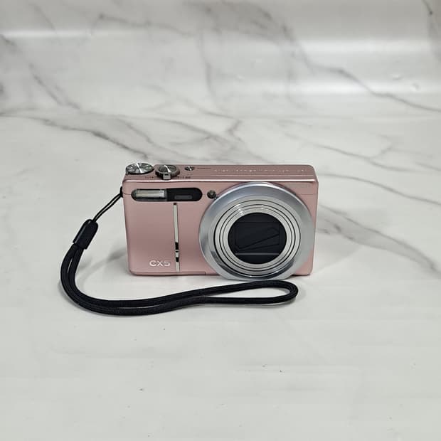 레어&민트급) 리코 RICOH CX5 베이비핑크 빈티지 디카