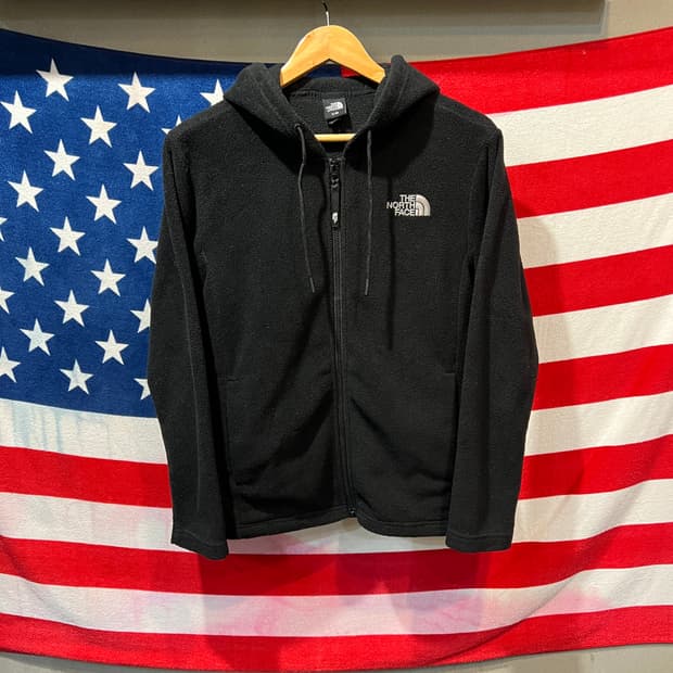 노스페이스 플리스 후드집업