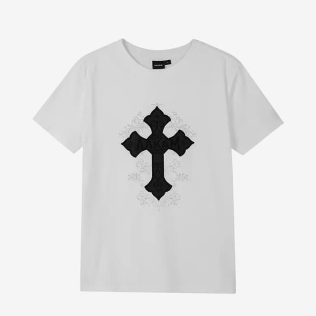 Aakam AKM CROS2 Half Top (White)