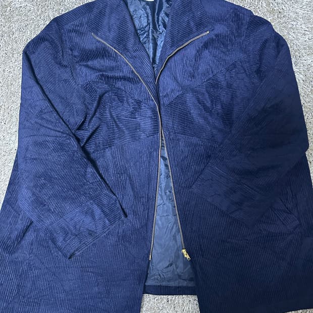 일본판 코듀로이 집업자켓 사이즈 105