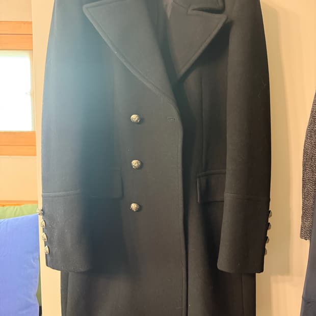 시스템 옴므  더블버튼 코트  100사이즈 