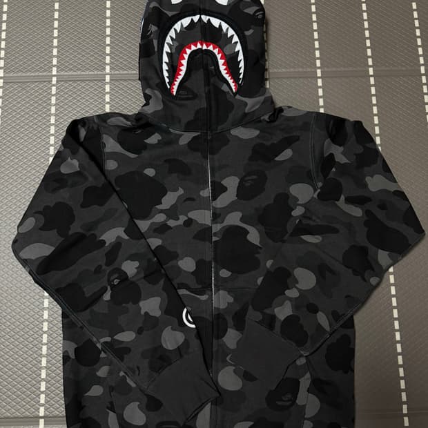 베이프 핑크 후드집업 / s