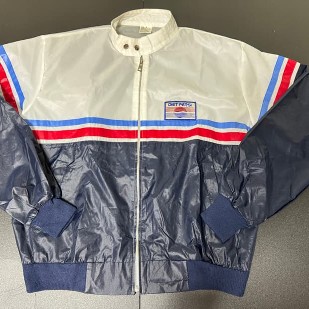 80s 다이어트 펩시 라이더스 나일론 자켓