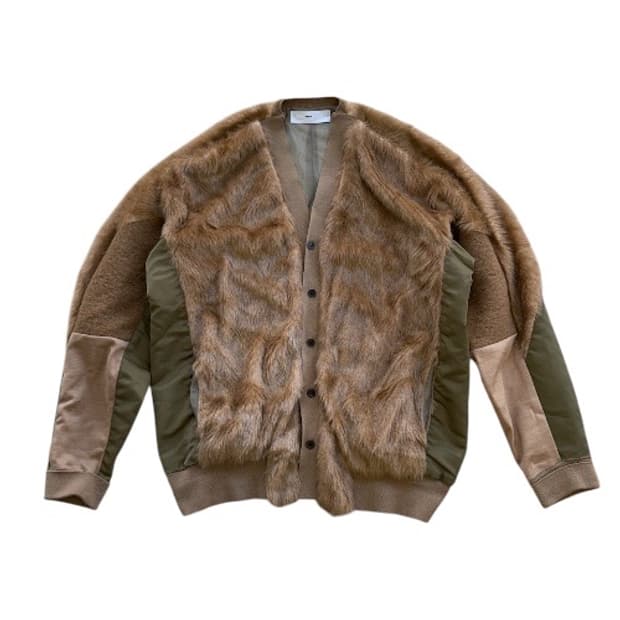 토가 비릴리스 20AW 페이크퍼 가디건