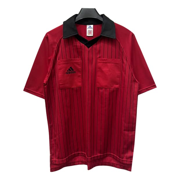 90s 아디다스 레프리 템플릿 반팔 해외 M