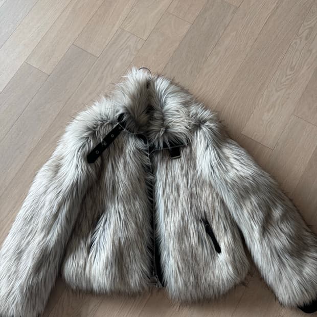 마뗑킴 퍼자켓 M