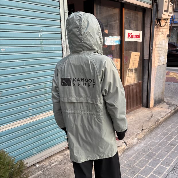 90s 캉골스포츠 레인코트