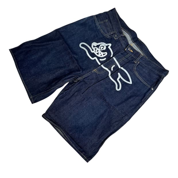 빌리어네어 보이즈 클럽 러닝 독 데님 팬츠 L사이즈