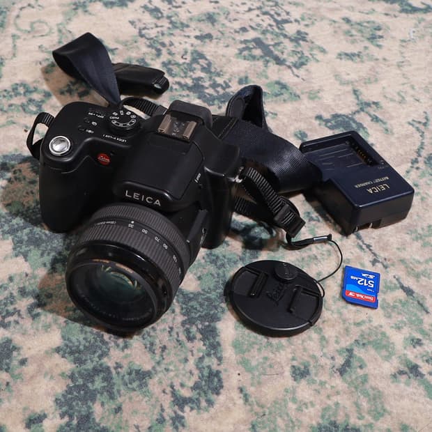 LEICA 라이카 V-LUX 1 디지털 카메라 블랙 빈티지 디카
