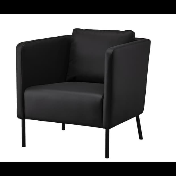 이케아 EKERÖ(에케뢰) 암체어, 킴스타드 블랙 색상 제품