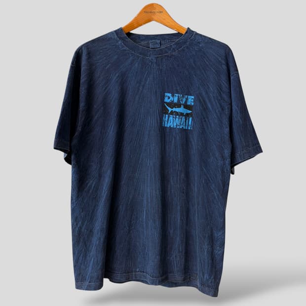 (L)크레이지셔츠 빈티지 다잉 반팔티셔츠