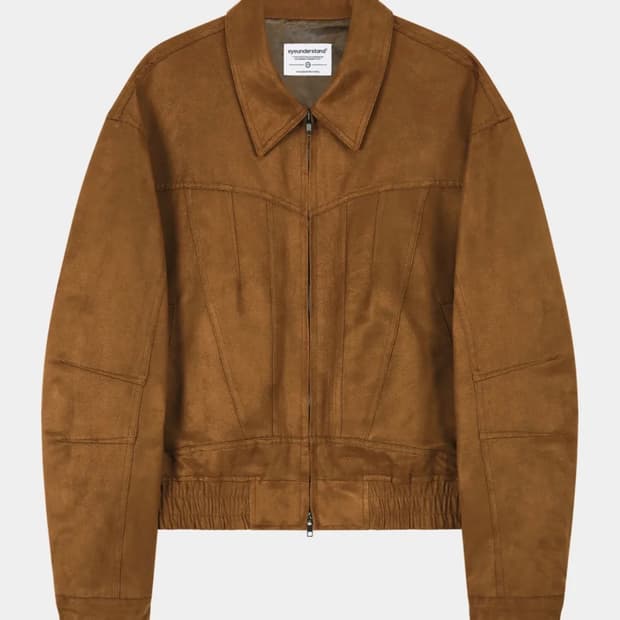 아이언더스탠드 2 스웨이드 웨스턴 라인 자켓(카멜)