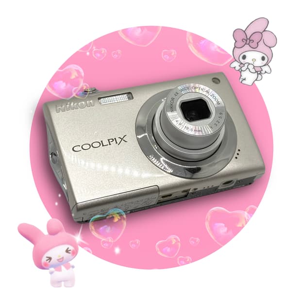 [터치&이모지!] 니콘 쿨픽스 S4000 실버 디지털카메라