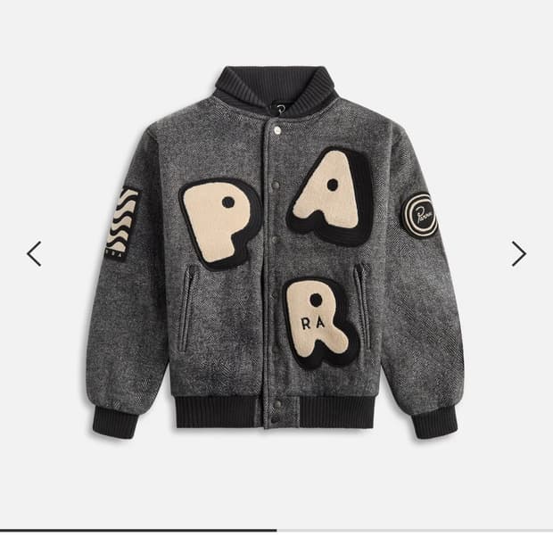 By parra 바시티 자켓