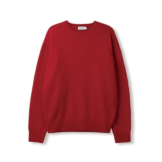 [4]스테디 에브리웨어 코지 울 캐시미어 니트 레드