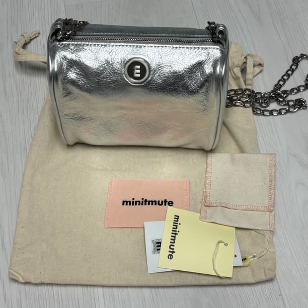 미닛뮤트 브렛미니 백 체인 실버 (더스트백+택+보증서+쇼핑백)