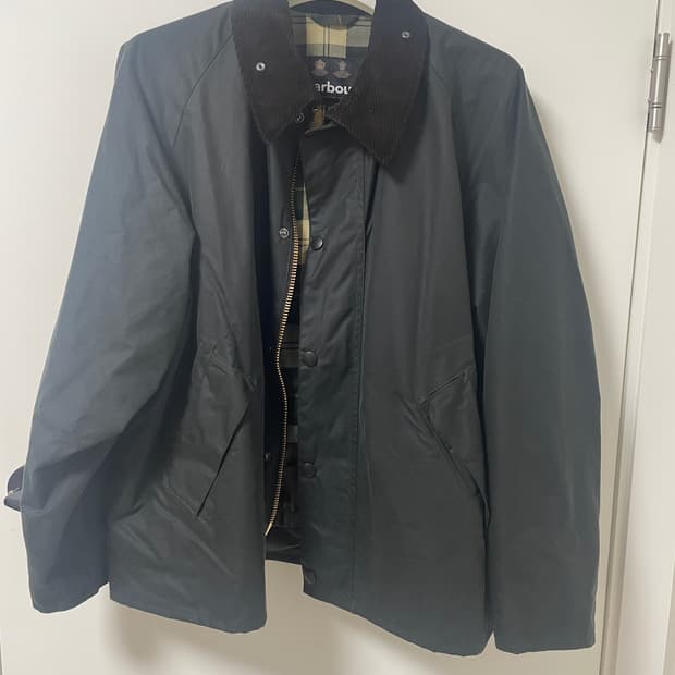 [42]바버 트랜스포트 자켓 세이지 그린