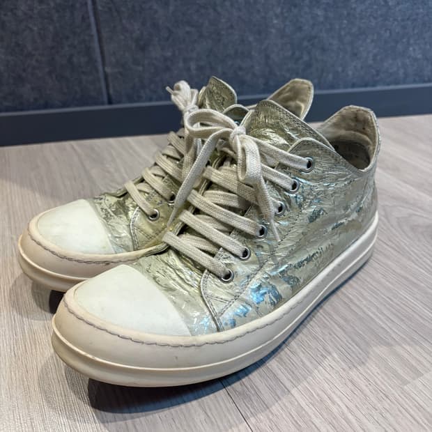 릭 오웬스 Foil 라몬스 메탈릭