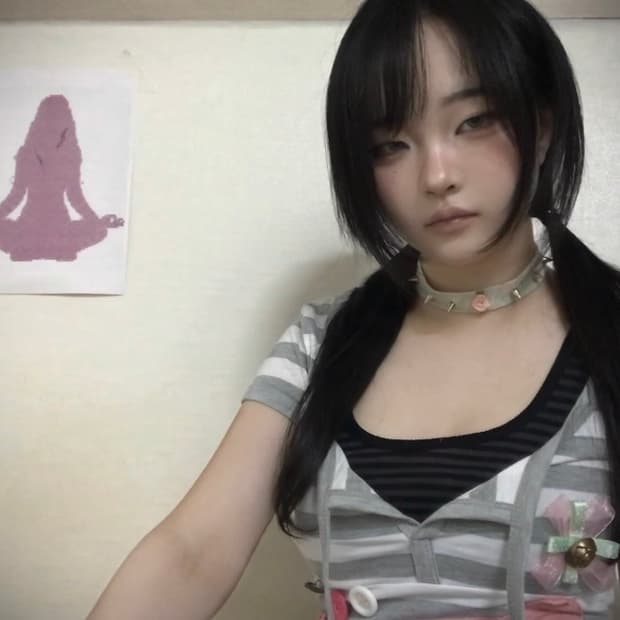 Handmade Spike Rose Choker