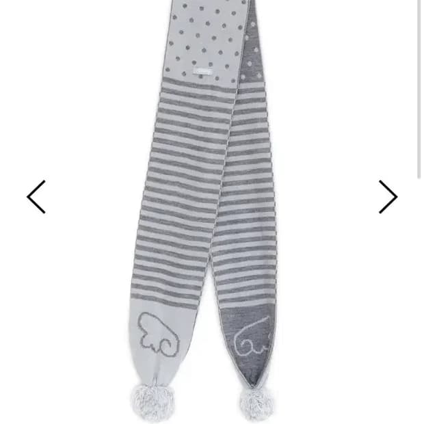 허그유어스킨 폼폼 머플러 목도리