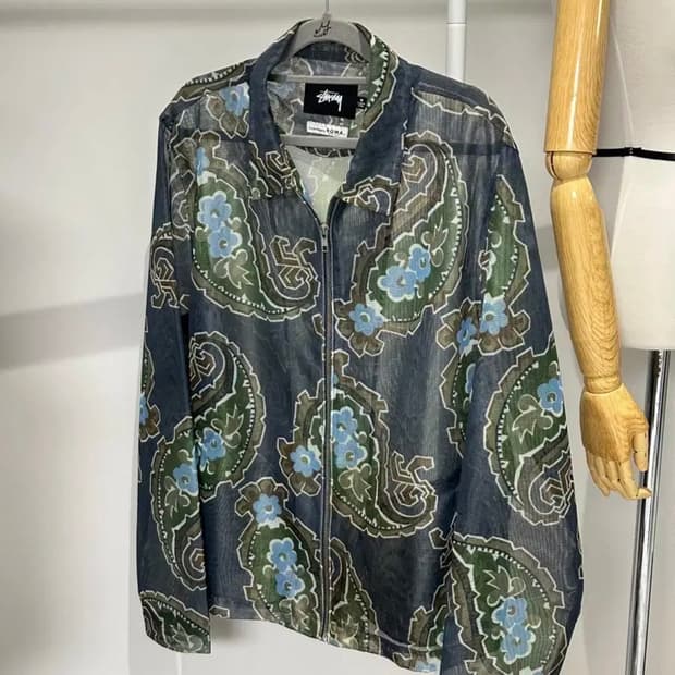 Stussy x NOMA t.d. Mesh Zip Jacket