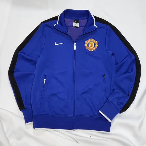 나이키x 맨유 트랙탑 딥블루