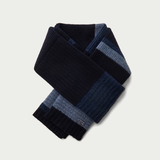 우마뭉 x 스토커즈 머플러 목도리 네이비(마린보이)