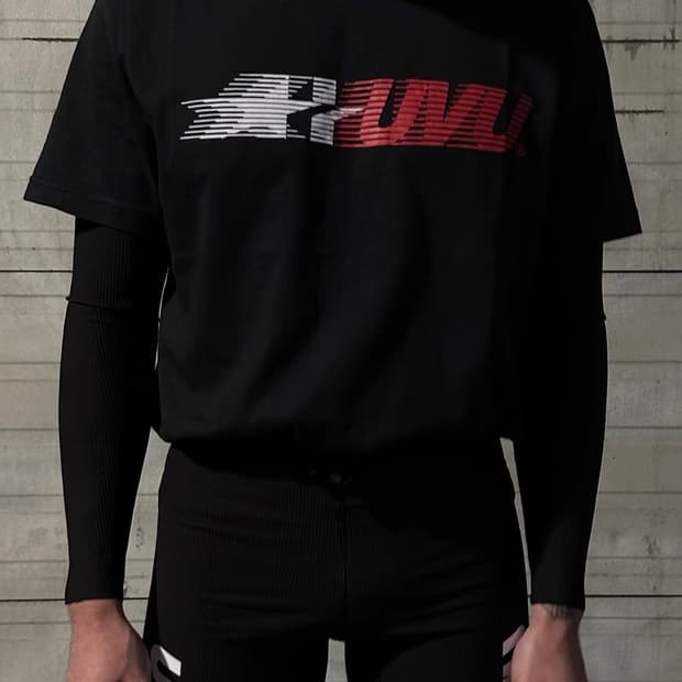 [L] UVU 시카고 25 티셔츠 블랙