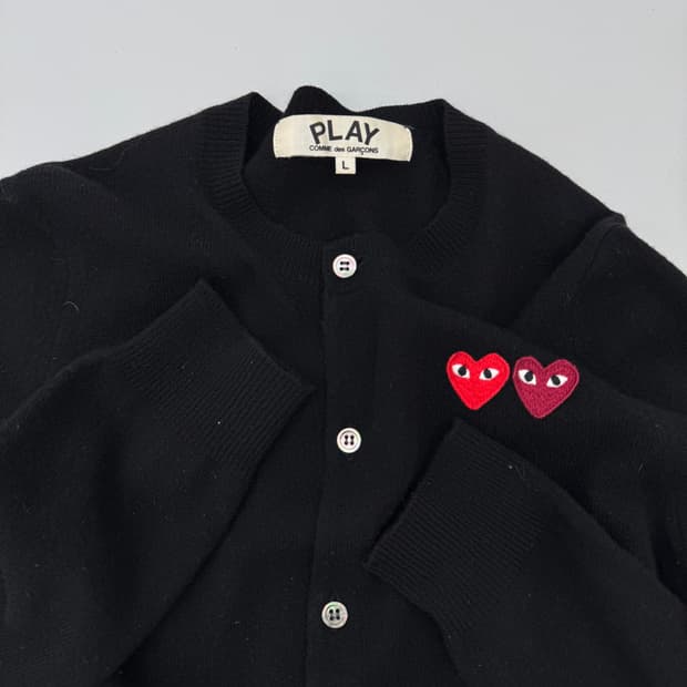 꼼데가르송 가디건 