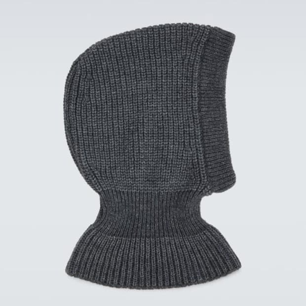 [L] 르메르 바라클라바 후드 멜란지 그레이