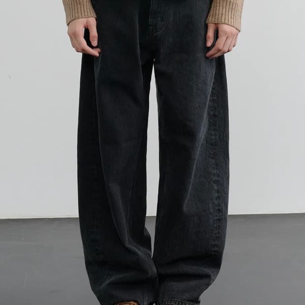 노운 25fw 데님 팬츠