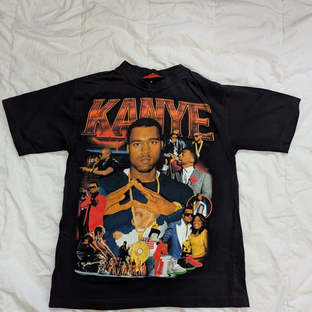 Marino Morwood Kanye 그래픽 랩 티 (M)