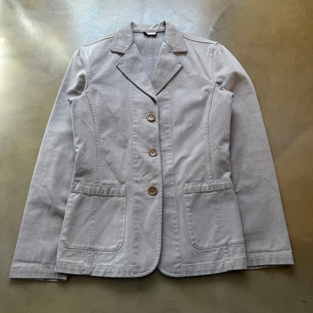 막스앤코 BY 막스마라 코듀로이 엘보우 패치 자켓