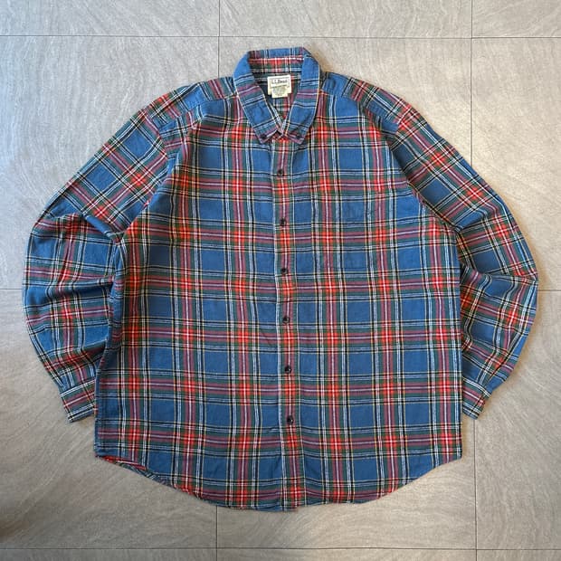 L.L.bean 엘엘빈 플란넬 셔츠 정품
