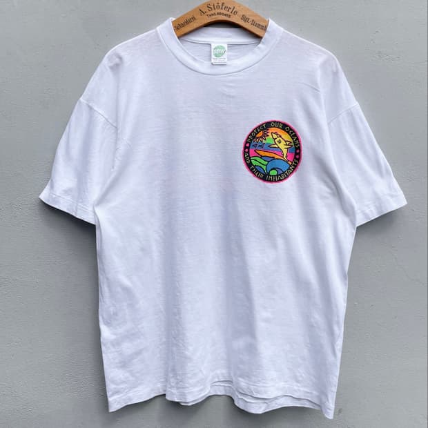 빈키지 Protect our oceans 티셔츠
