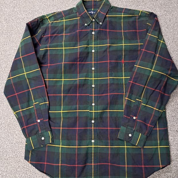 폴로랄프로렌 체크남방