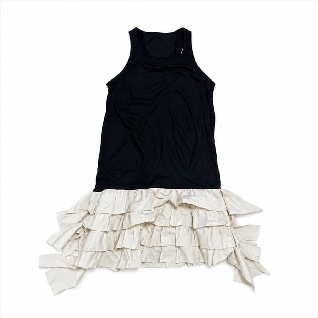 vintage frill dress