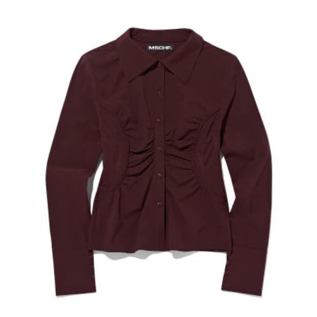 미스치프 와인 셔링셔츠