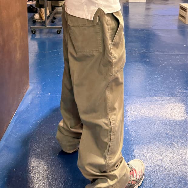 2000s Adidas 아디다스 카키 바지