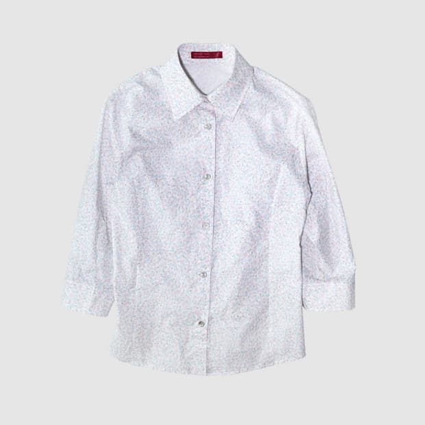 Corset shirt, flower