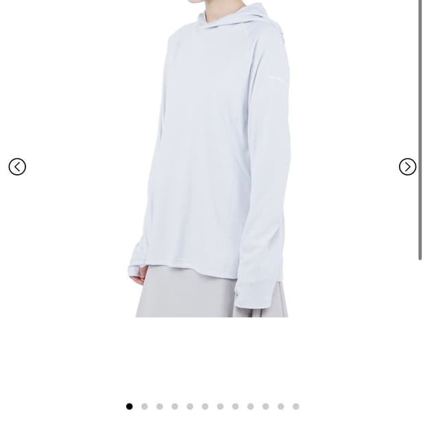 지초이 25-003 후디드 롱슬리브 castform 1사이즈