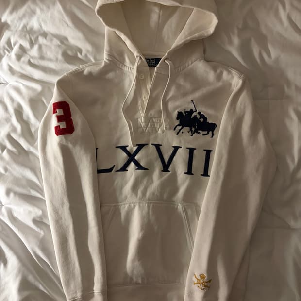 폴로 빅포니 LXVII 럭비 후드티