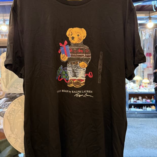 폴로 랄프로렌 블랙 베어 반팔티