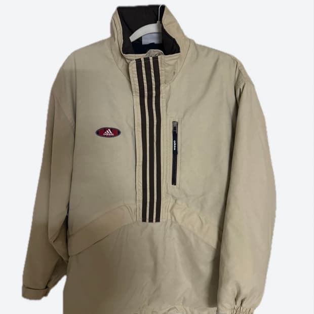 일제 올드스쿨 아디다스 아노락 바람막이