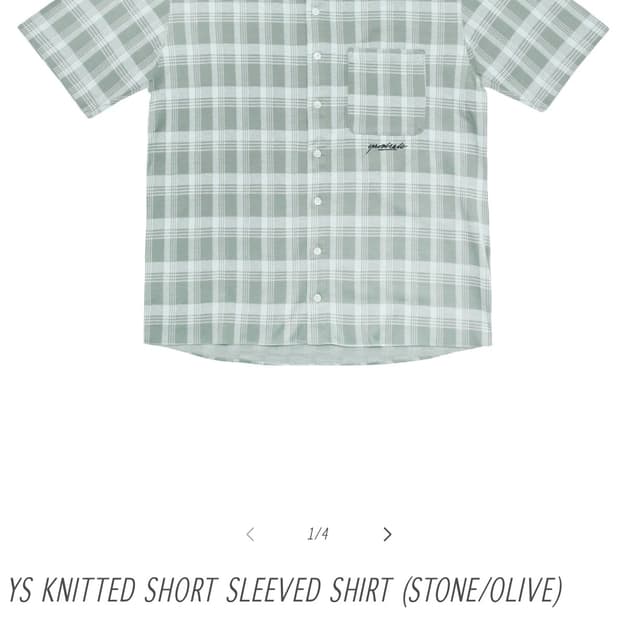 Yardsale KNITTED SHORT SLEEVED SHIRT 